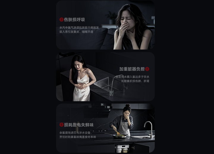 藏在自来水里的余氯<BR>带来多重隐形伤害