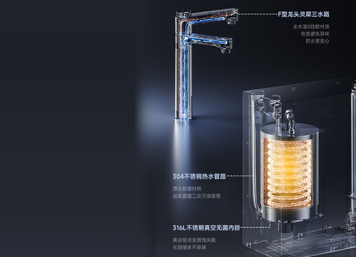 全水路抑菌智护 <BR>隔夜首杯也鲜活